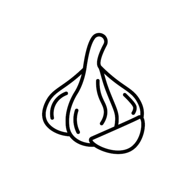 icono de ajo