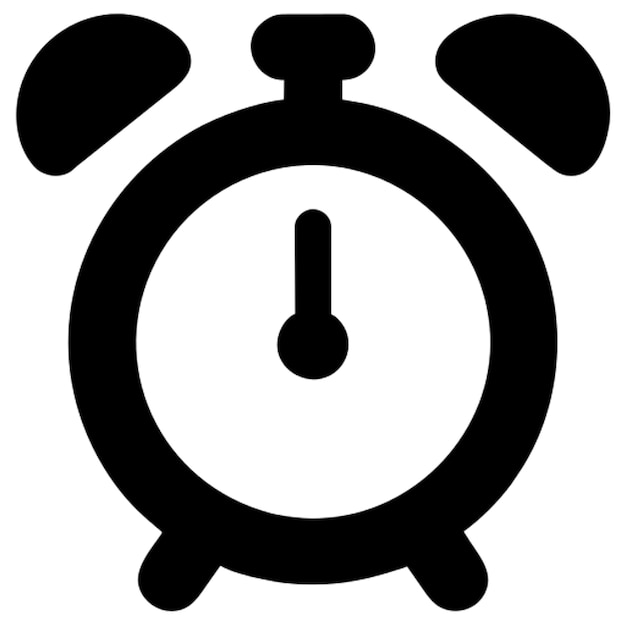 icono de alarma estilo de dibujos animados moderno icono