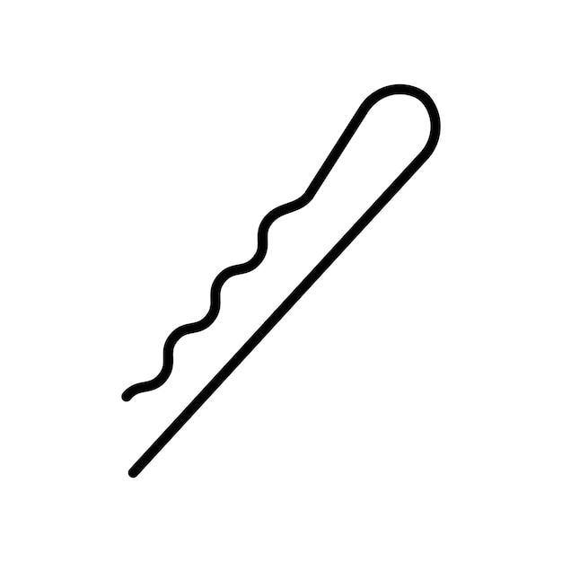 El icono del alfiler de Bobby Colección de juegos de relleno plano