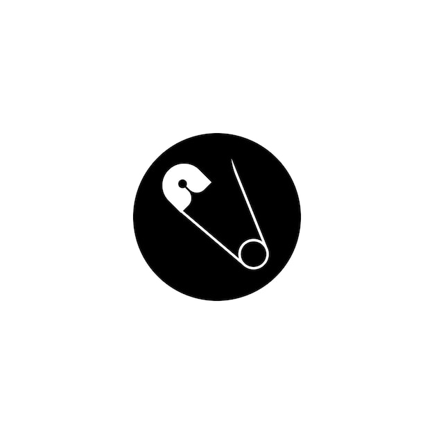 Icono de alfiler de costura