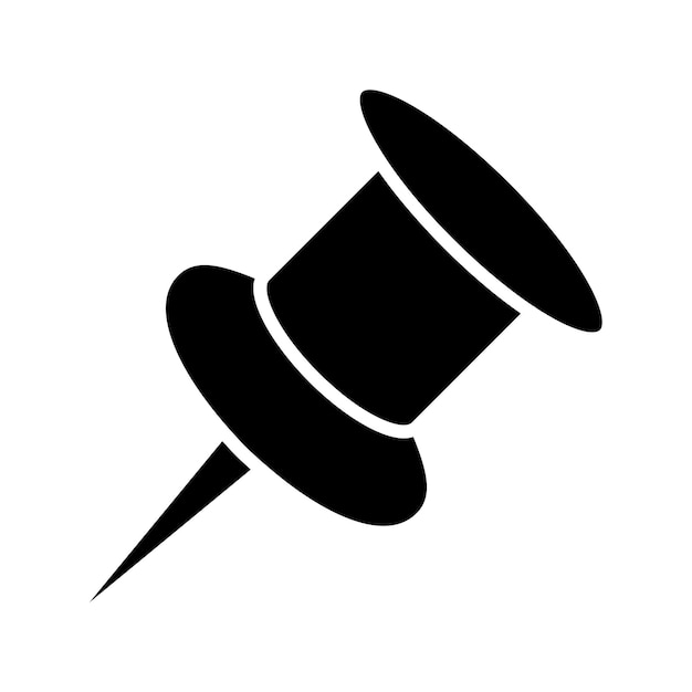 El icono del alfiler