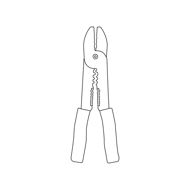 Icono de alicates pelacables