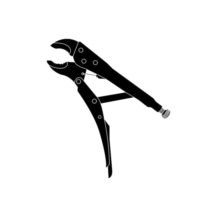 Vector icono de alicates