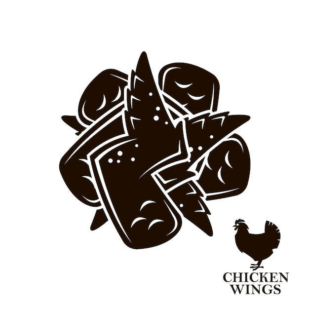 icono de alitas de pollo