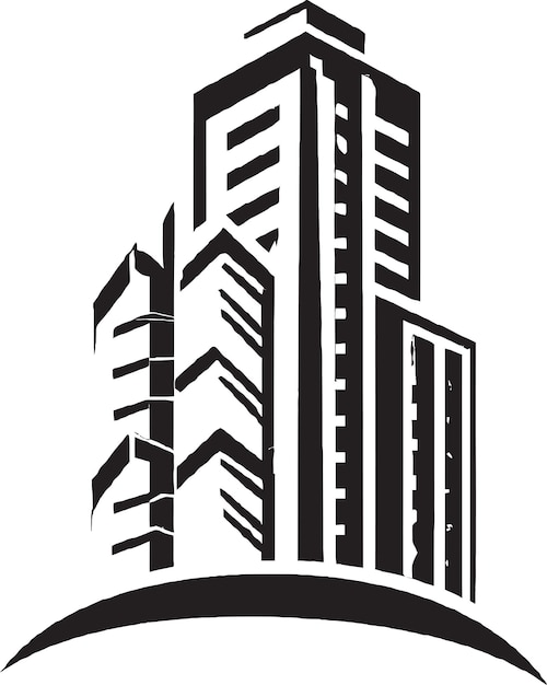 Icono de almacén industrial