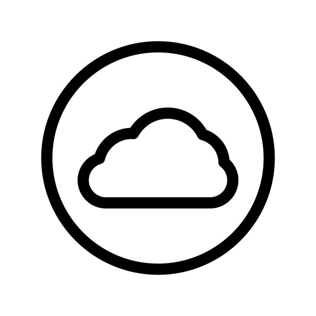 icono de almacenamiento en la nube