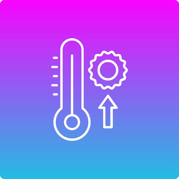 Ícono de alta temperatura