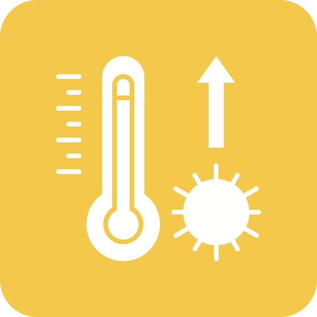 Ícono de alta temperatura