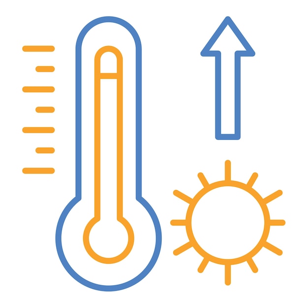 Ícono de alta temperatura