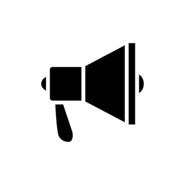 icono de altavoz plantilla vectorial logotipo colección de moda diseño plano