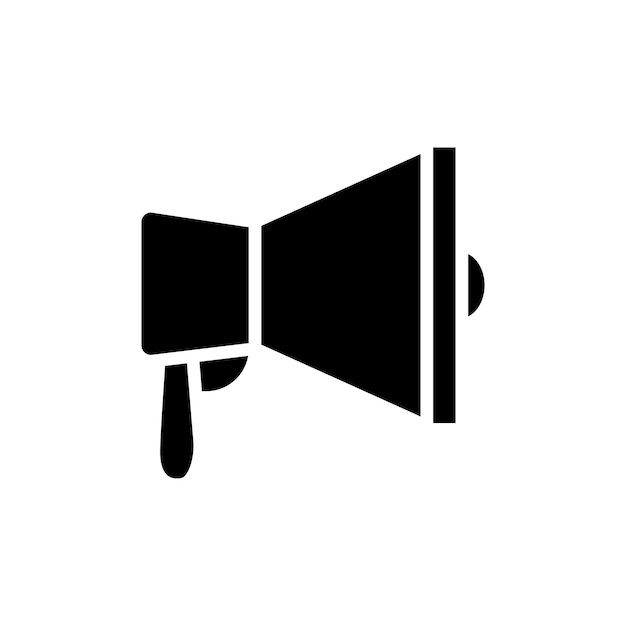 icono de altavoz plantilla vectorial logotipo colección de moda diseño plano