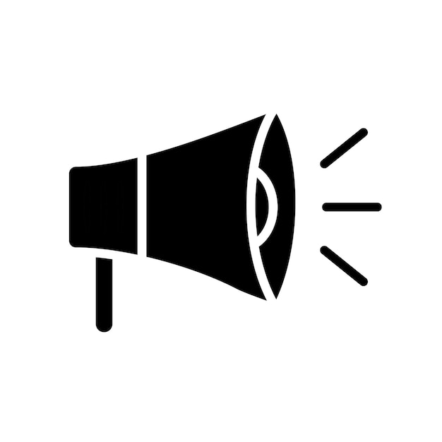 icono de altavoz plantilla vectorial logotipo colección de moda diseño plano