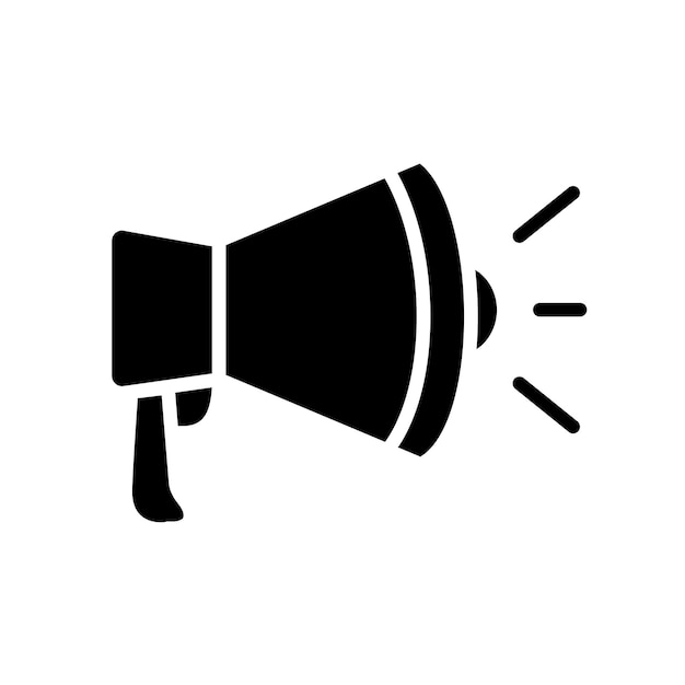 icono de altavoz plantilla vectorial logotipo colección de moda diseño plano