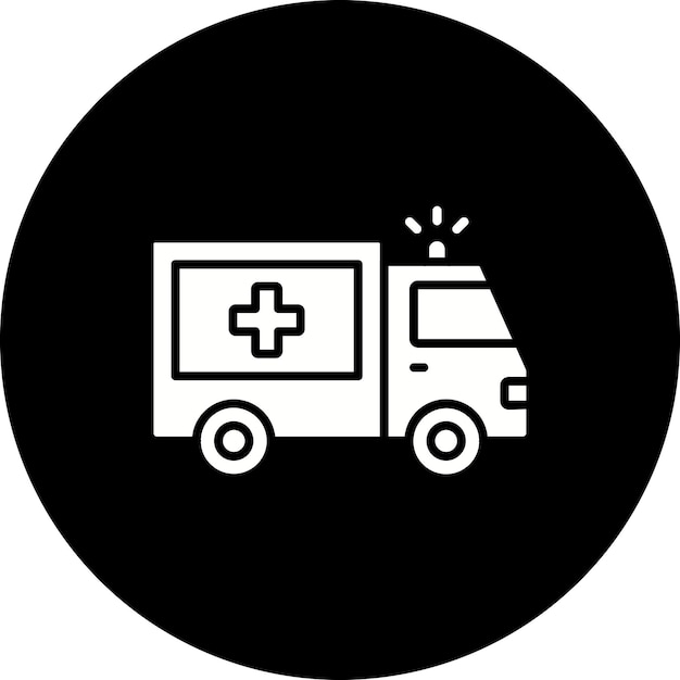 El icono de la ambulancia