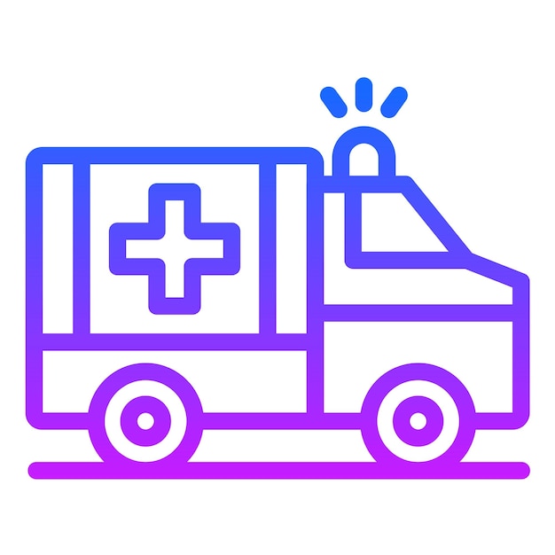 El icono de la ambulancia