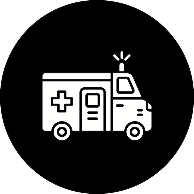 El icono de la ambulancia