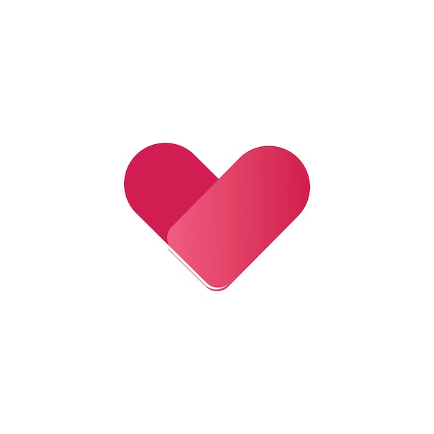 El icono de amor del corazón es un vector gratuito.