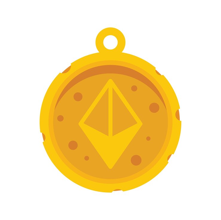 Vector icono de amuleto de fortuna vector plano bead hamsa religión espiritual aislada