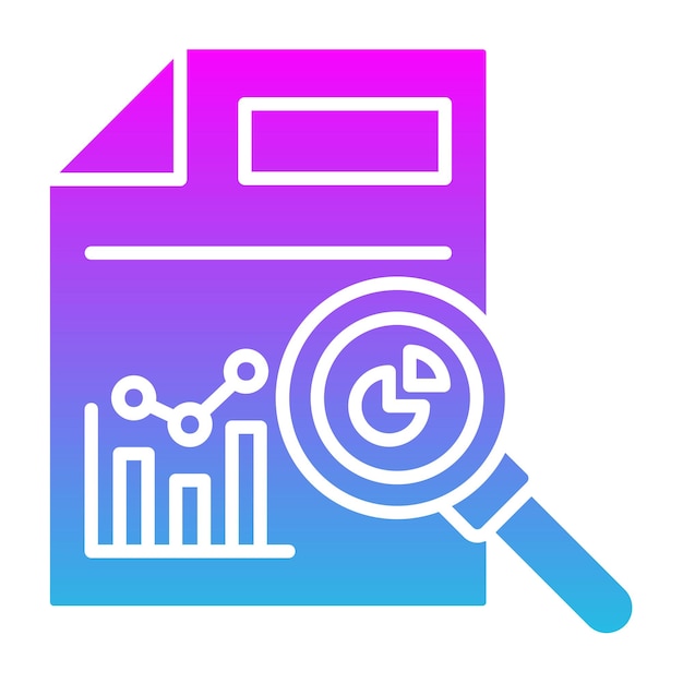 Ícono de análisis de datos