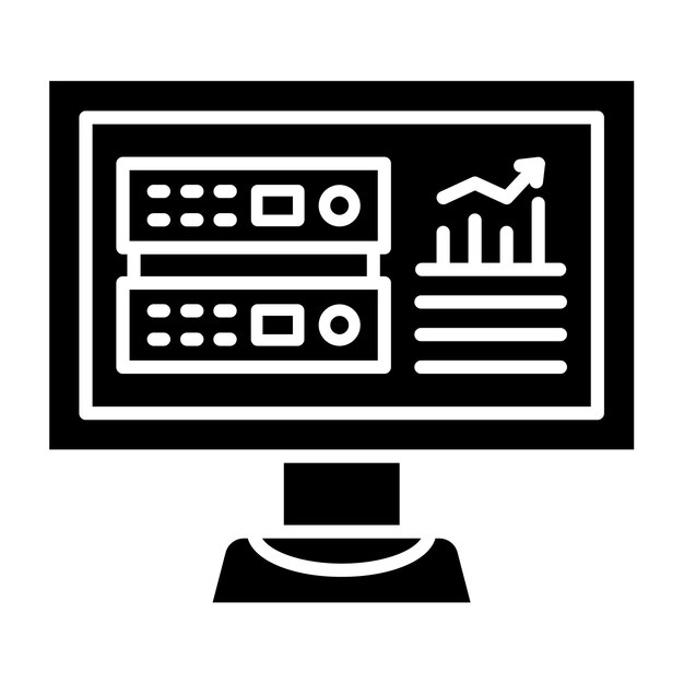 Ícono de análisis de datos