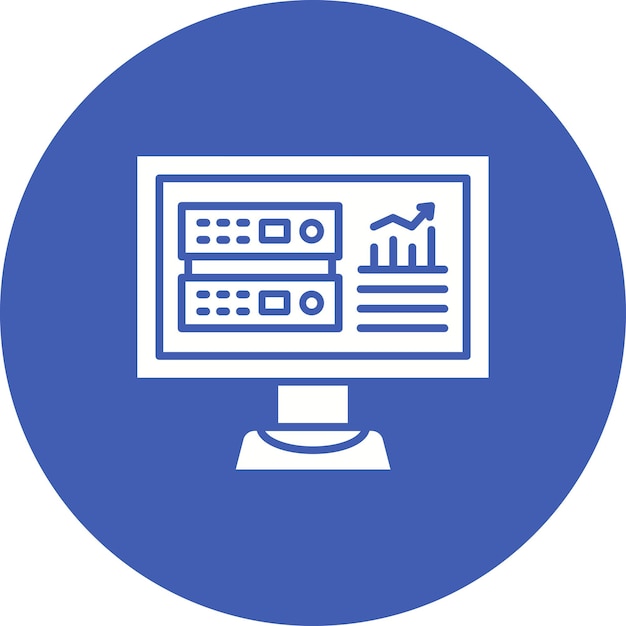 Ícono de análisis de datos