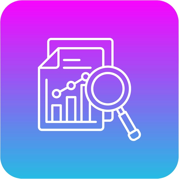 Ícono de análisis de datos