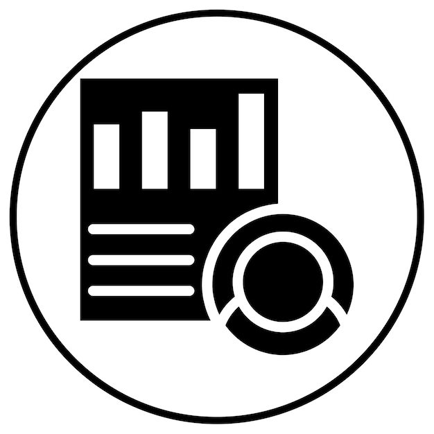 Icono de análisis de red