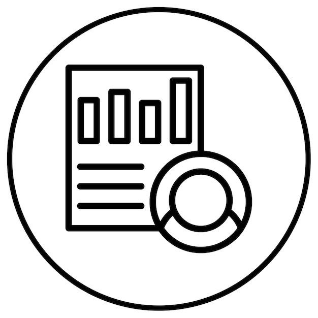 Icono de análisis de red