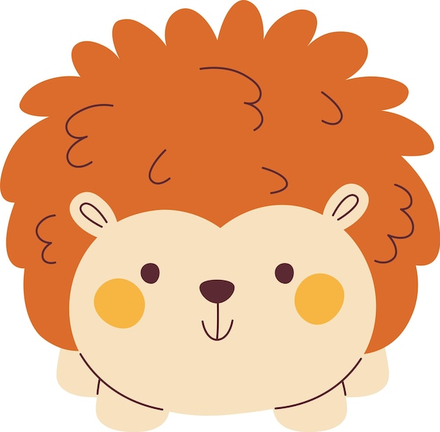 Icono de animal erizo
