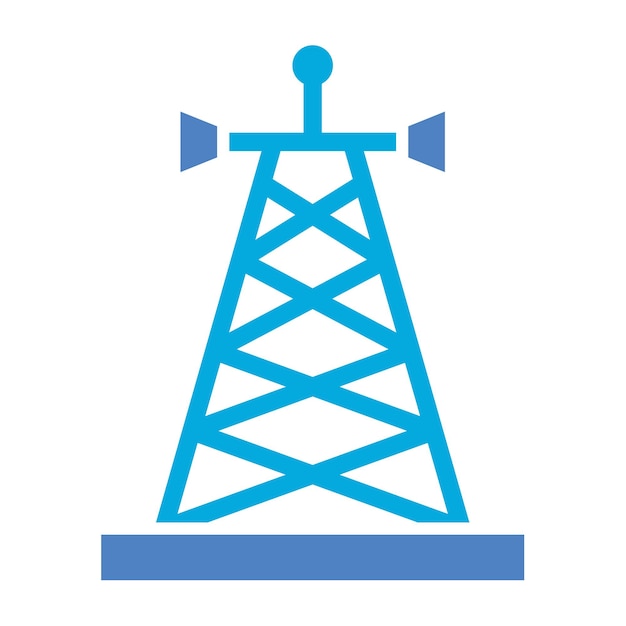 Ícono de la antena de radio