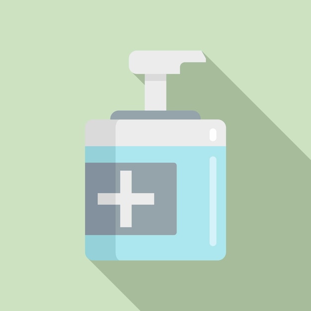 Icono antiséptico Ilustración plana del icono de vector antiséptico para diseño web