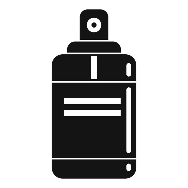 Icono antiséptico de prevención Ilustración simple del icono de vector antiséptico de prevención para diseño web aislado sobre fondo blanco