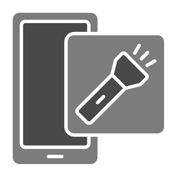 Vector icono de la antorcha