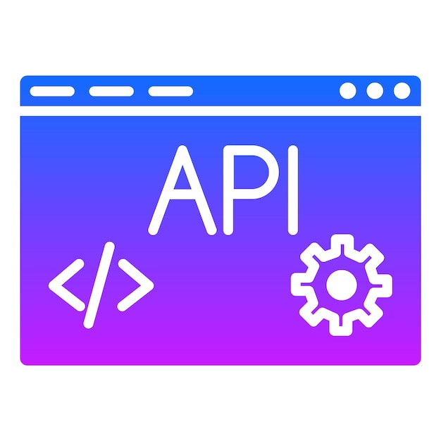 Icono de la API de la web