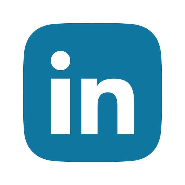 Vector icono de la aplicación linkedin