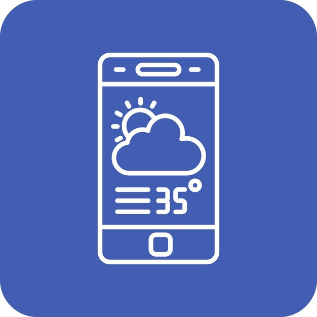 Icono de la aplicación meteorológica