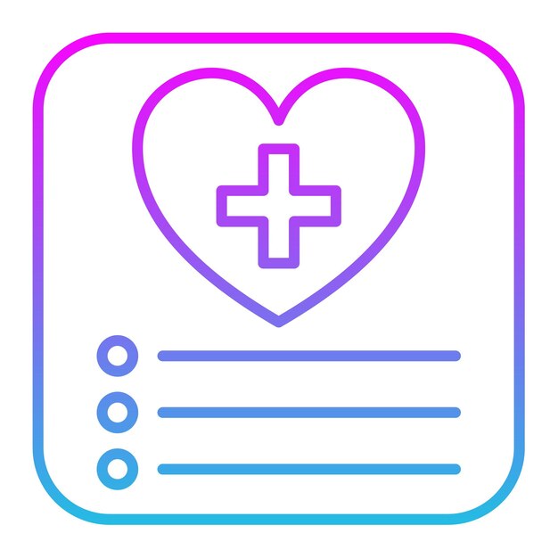 Icono de la aplicación de salud diaria