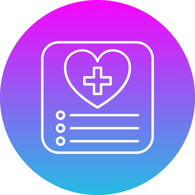 Icono de la aplicación de salud diaria