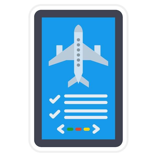 Icono de la aplicación de vuelo