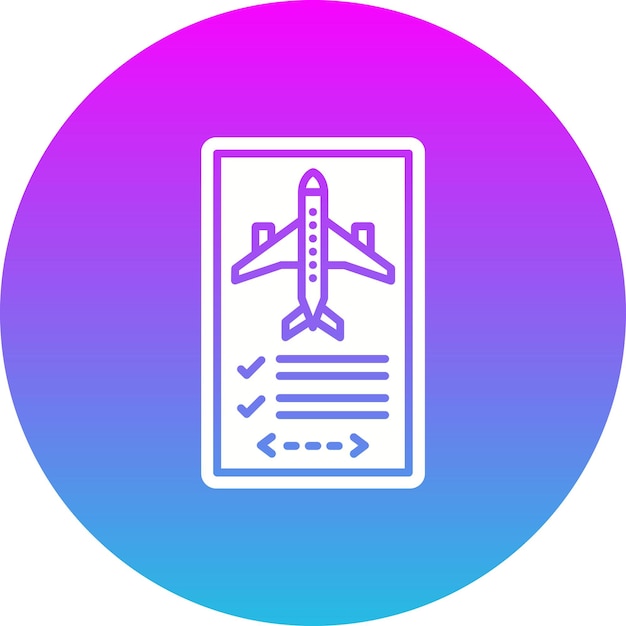 Icono de la aplicación de vuelo