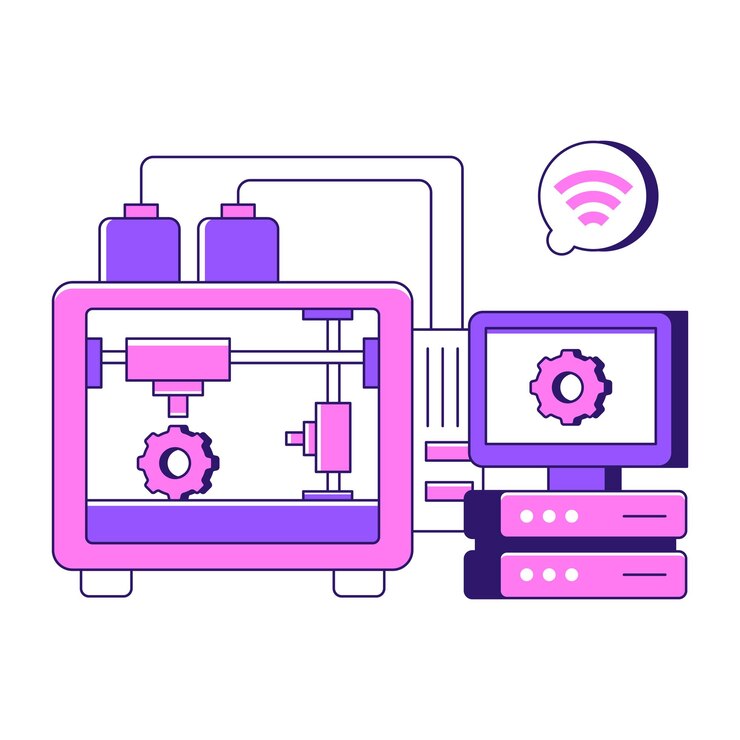 Vector icono de aprendizaje automático vectorial editable