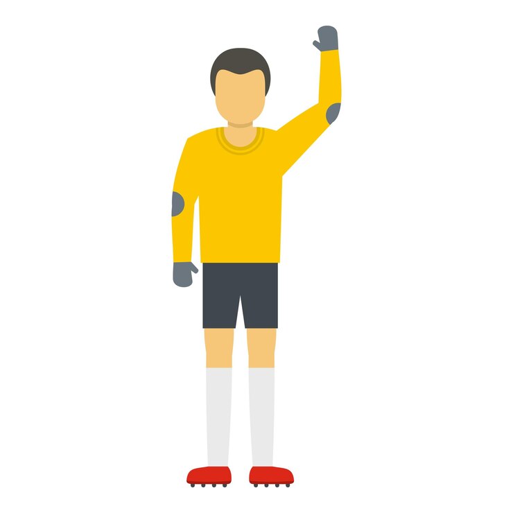 Vector icono de árbitro ilustración plana del icono de vector de árbitro para web