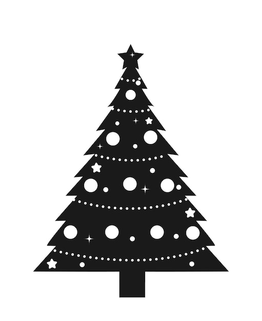 Icono del árbol de Navidad