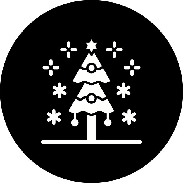 Icono del árbol de Navidad