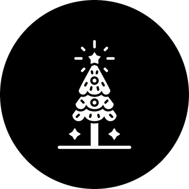 Icono del árbol de Navidad