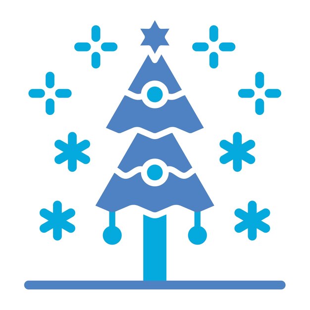 Icono del árbol de Navidad