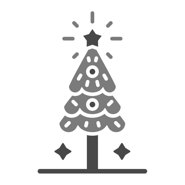 Icono del árbol de Navidad