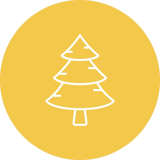 Icono del árbol de pino