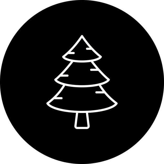 Icono del árbol de pino