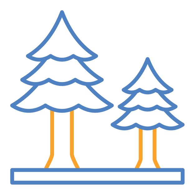 Icono del árbol de pino